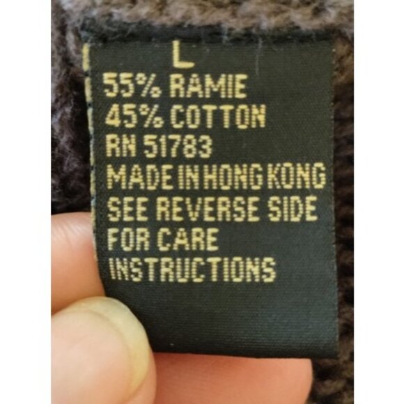 Vintage Fluid V Neck Pullover Sweater Sz Large - Picture 3 of 6